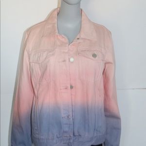 Never worn with tags woman jean jacket.